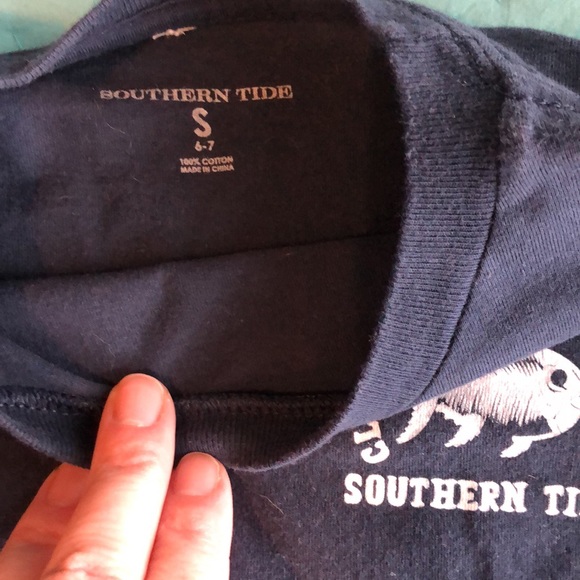 Boys Southern Tide Christmas shirt w/ Halloween tee for free - Picture 6 of 7